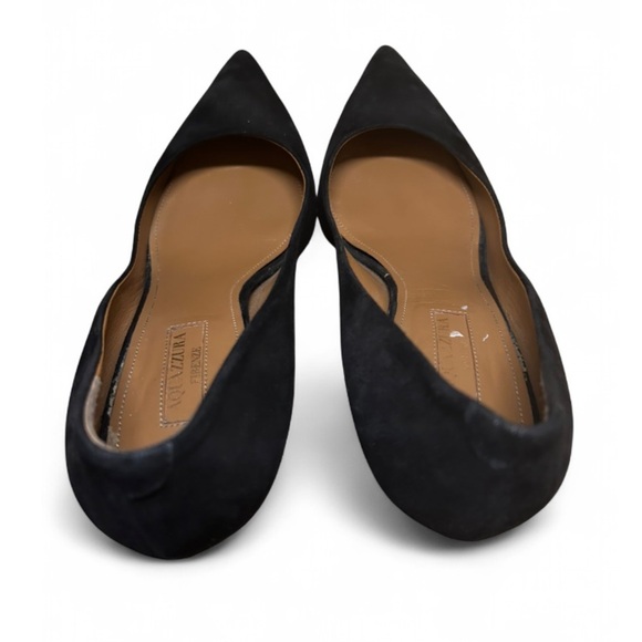 Aquazzura Purist Pump 85 Black Size 8 4” Heels - Picture 5 of 6